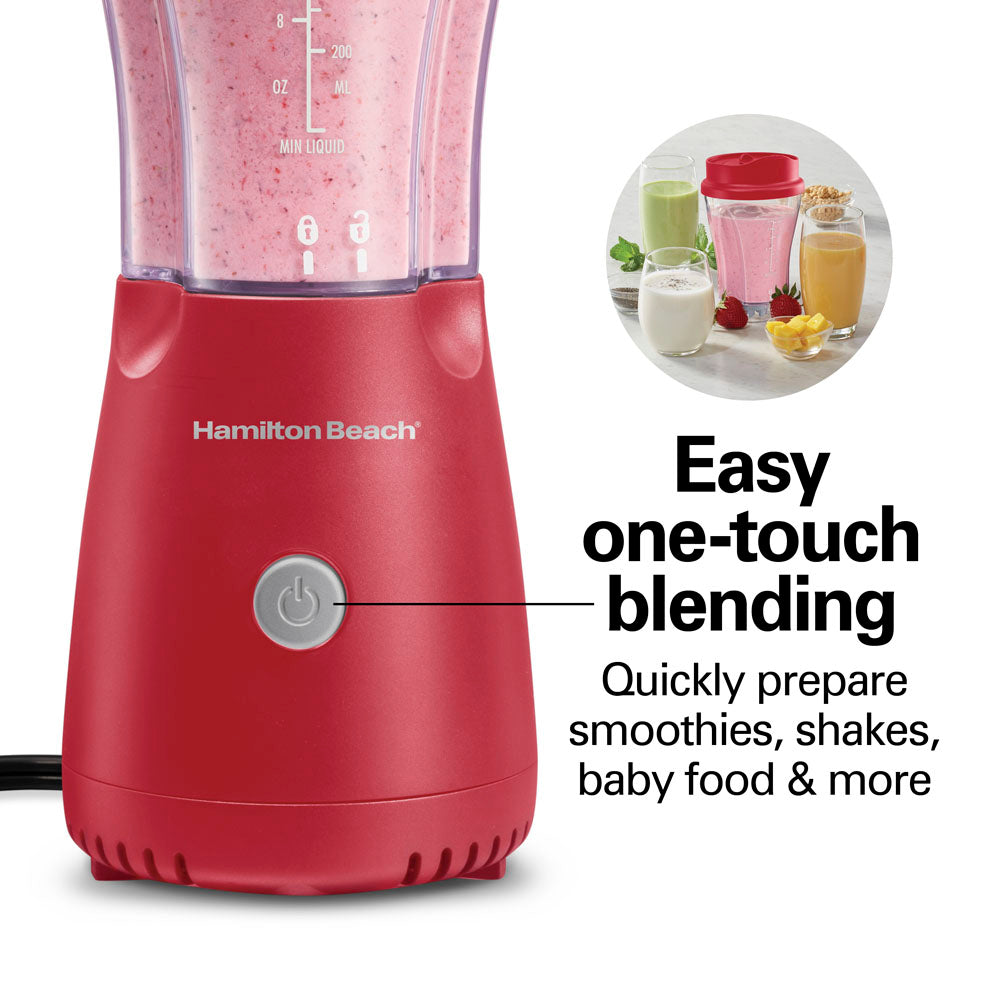 Personal Blender with Travel Lid, Red